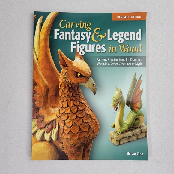 Carving Fantasy & Legend Figures In Wood  By Shawn Cipa - Picture 1 of 14